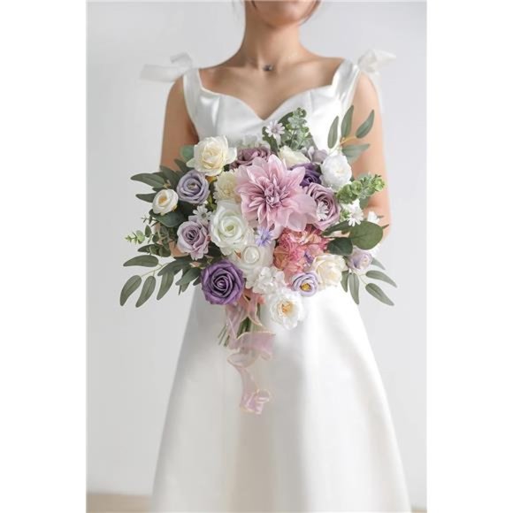 Artificial Flowers Combo Box Set Faux Flowers Bulk Flower Leaf with Stems DIY - Picture 6 of 6